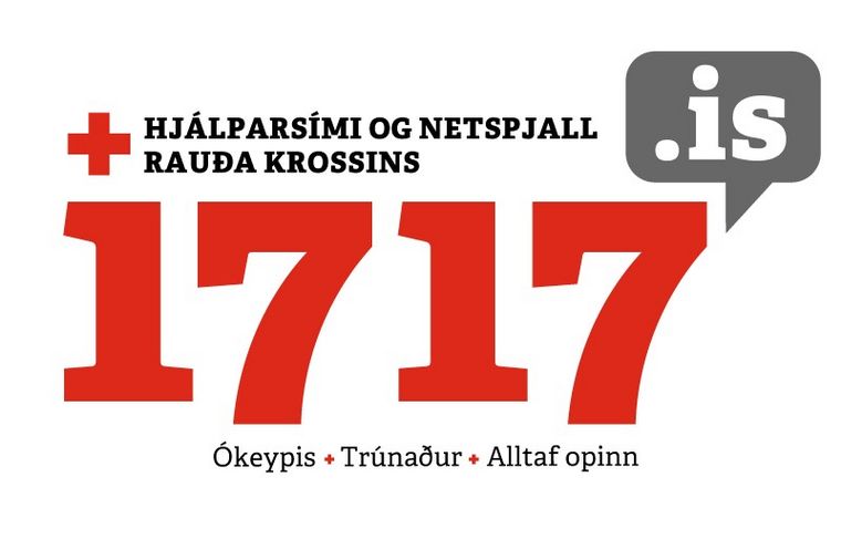Rauði kross Íslands minnir á hjálparsíma