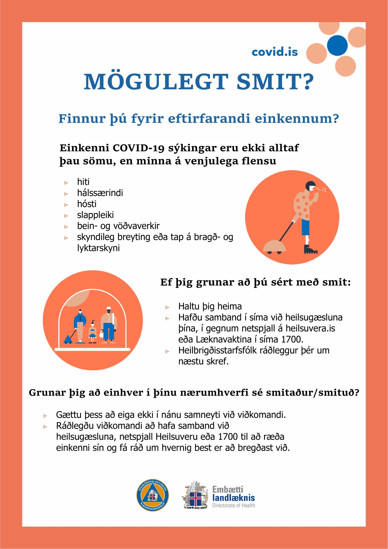 COVID-19 upplýsingar
