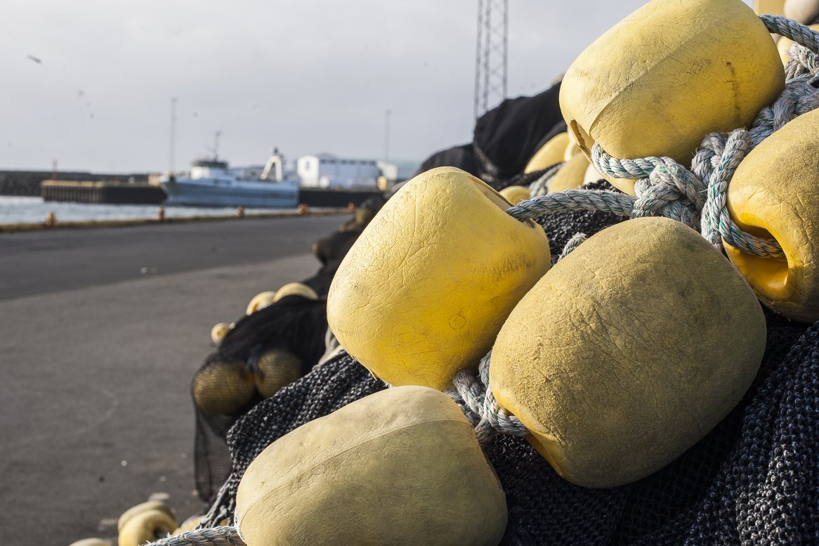 Endurvinnsla veiðarfæra á Snæfellsnesi