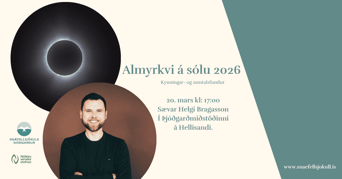 Kynningar- og samtalsfundur um almyrkva á sólu 2026