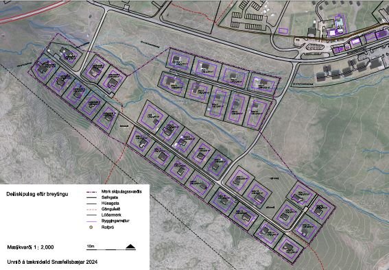 Tillaga að breyttu deiliskipulagi á Arnarstapa