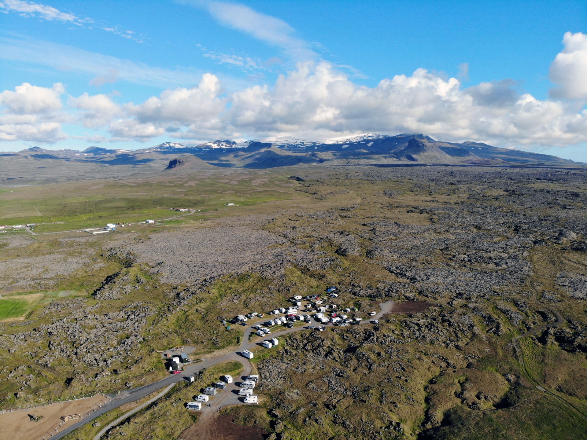 Tjaldsvæði hafa lokað eftir sumarið