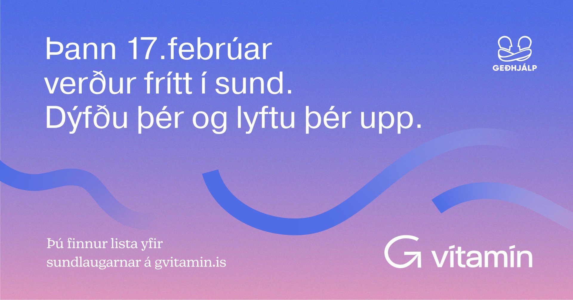 Snæfellsbær býður í sund á morgun 17. febrúar