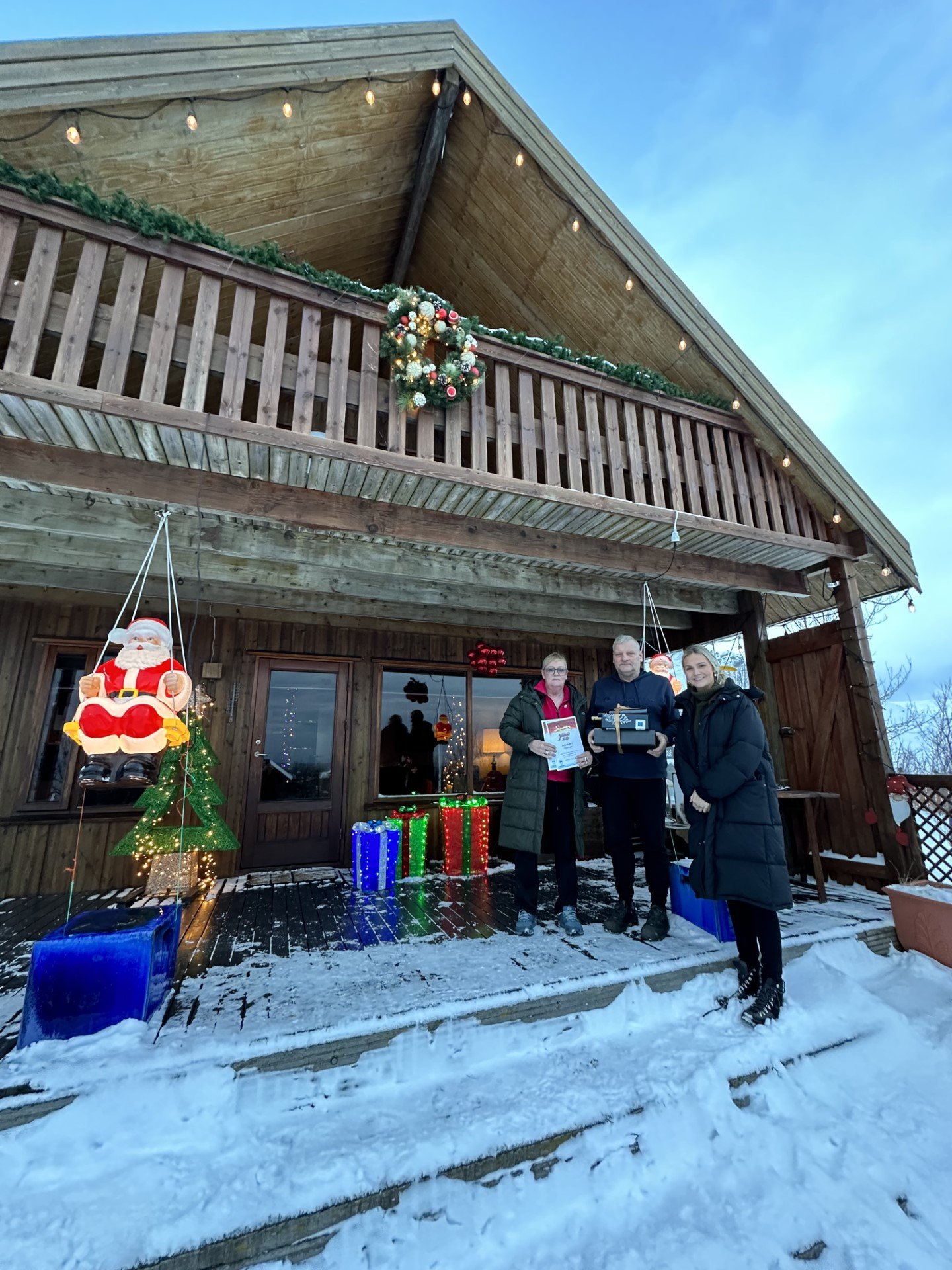 Jólahús Snæfellsbæjar 2023 er Lækjarbakki 1 á Arnarstapa