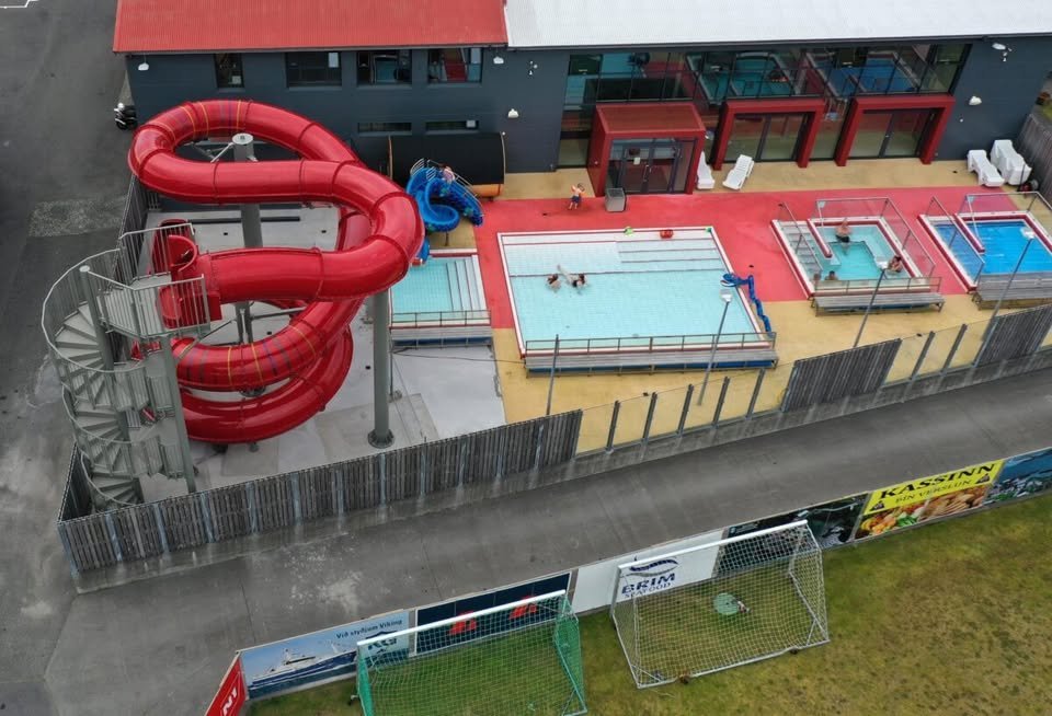 Hrekkjavökusundstund í sundlaug Snæfellsbæjar í Ólafsvík