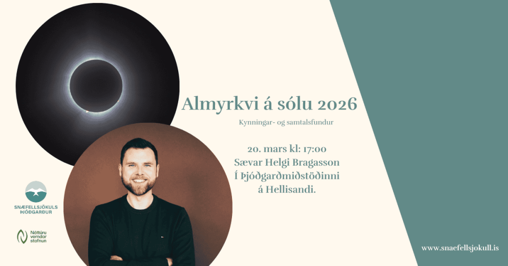 Kynningar- og samtalsfundur um almyrkva á sólu 2026