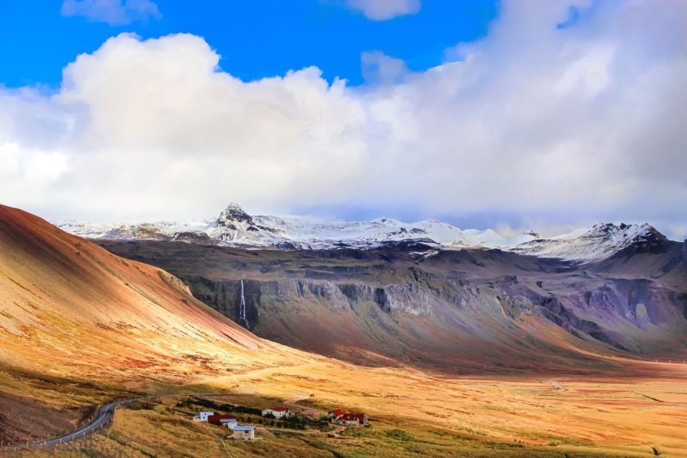 Bjarnarfoss. Ljósmynd: Jamie Tuchman