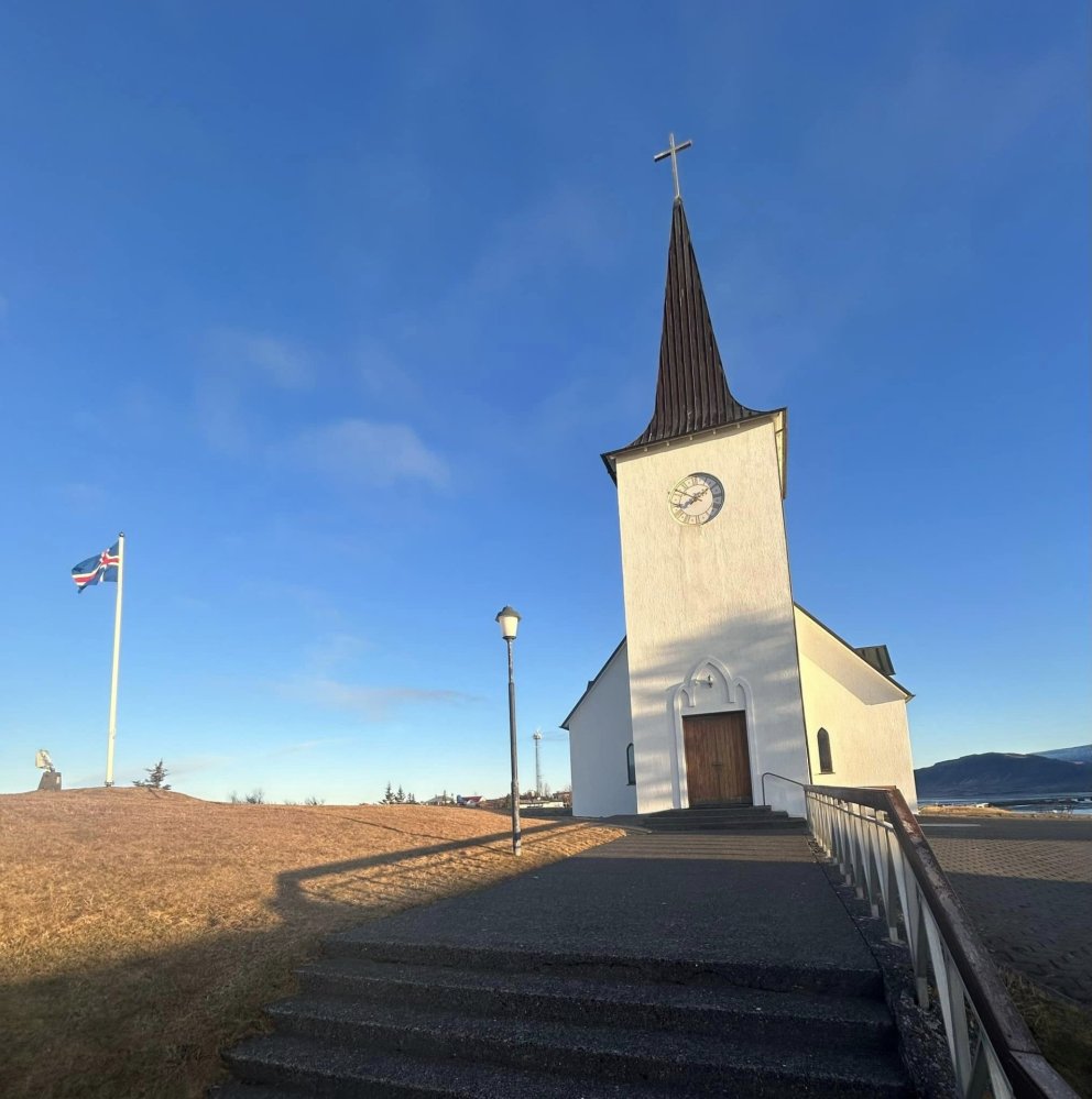 Ljósmynd af Facebook-síðu Borgarneskirkju.