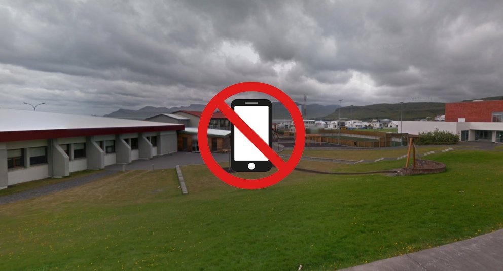 Grunnskóli Snæfellsbæjar verður símalaus skóli