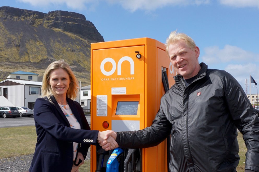 Hraðhleðslustöð í Snæfellsbæ