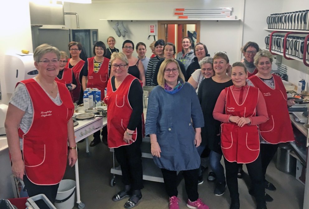 Sólarpönnukökur bakaðar