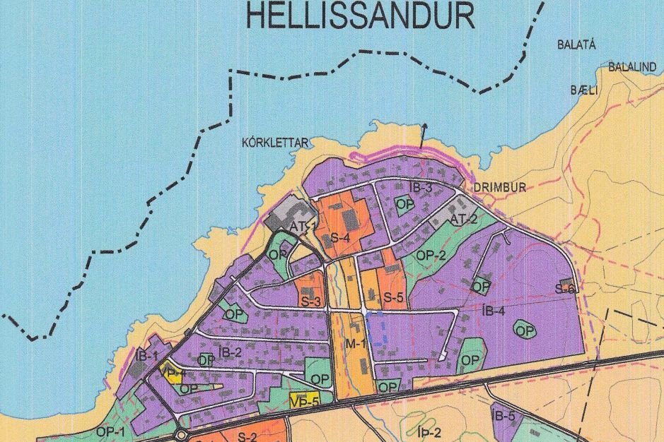 Miðsvæði á Hellissandi, lýsing og matslýsing vegna fyrirhugaðs deiliskipulags við Klettsbúð