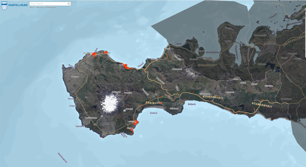 Ný og glæsileg kortasjá tekin í gagnið