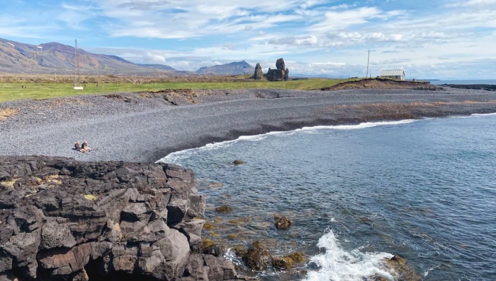 Mynd tekin af strönd