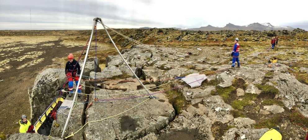 Landsæfing björgunarsveita Slysavarnafélagsins Landsbjargar í Snæfellsbæ