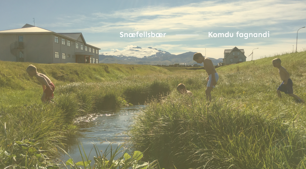 Hér er náttúran leikvöllur ungu kynslóðarinnar.