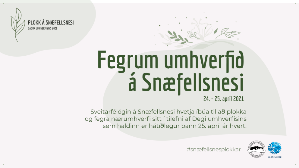 Plokkað í Snæfellsbæ um helgina í tilefni af Degi umhverfisins