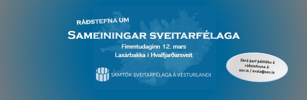 Ráðstefna um sameiningar sveitarfélaga