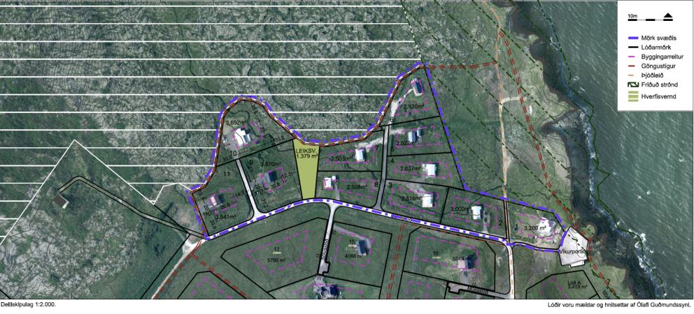 Breyting deiliskipulags frístundahúsa við Sölvaslóð
