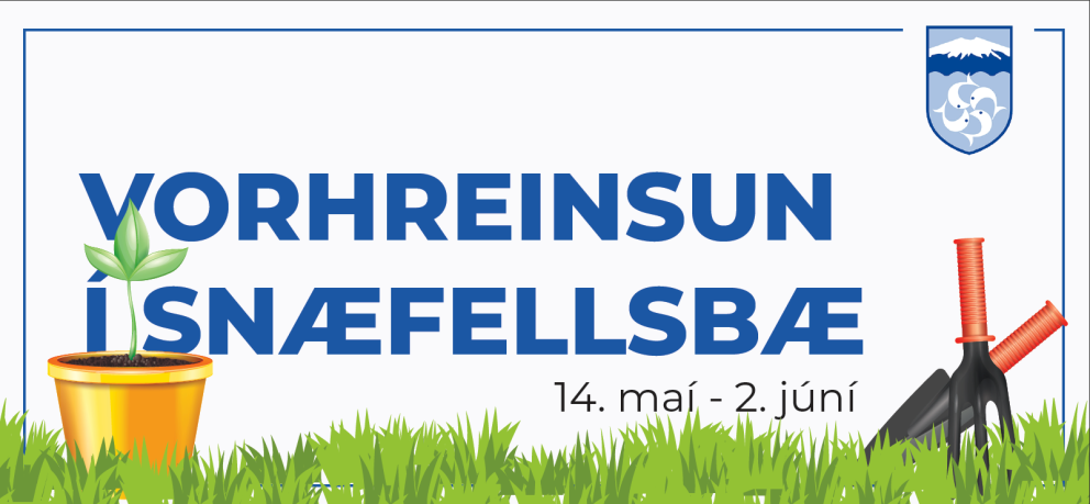 Vorhreinsun í Snæfellsbæ frá 14. maí til 2. júní