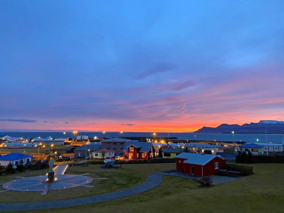 Sjómannagarðurinn í Ólafsvík.
