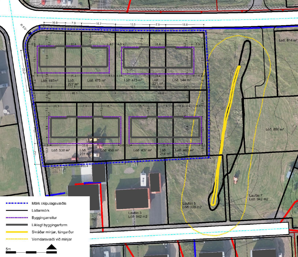 Lýsing vegna fyrirhugaðs deiliskipulags raðhúsa á Hellissandi