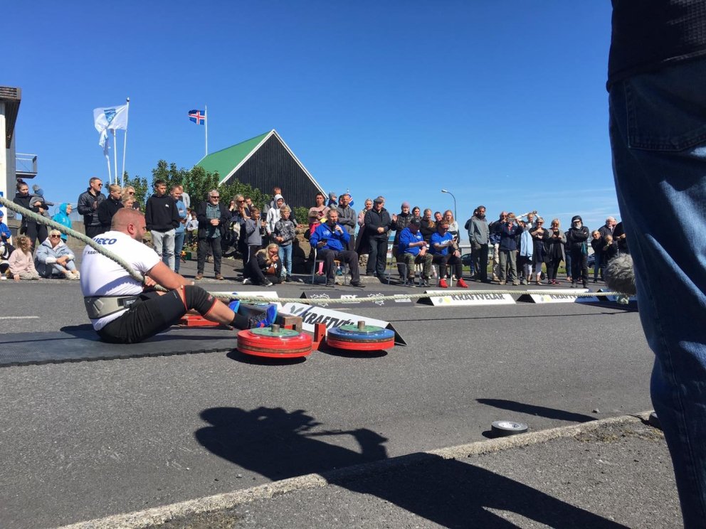 Vestfjarðarvíkingurinn fór fram við Pakkhúsið árið 2020.