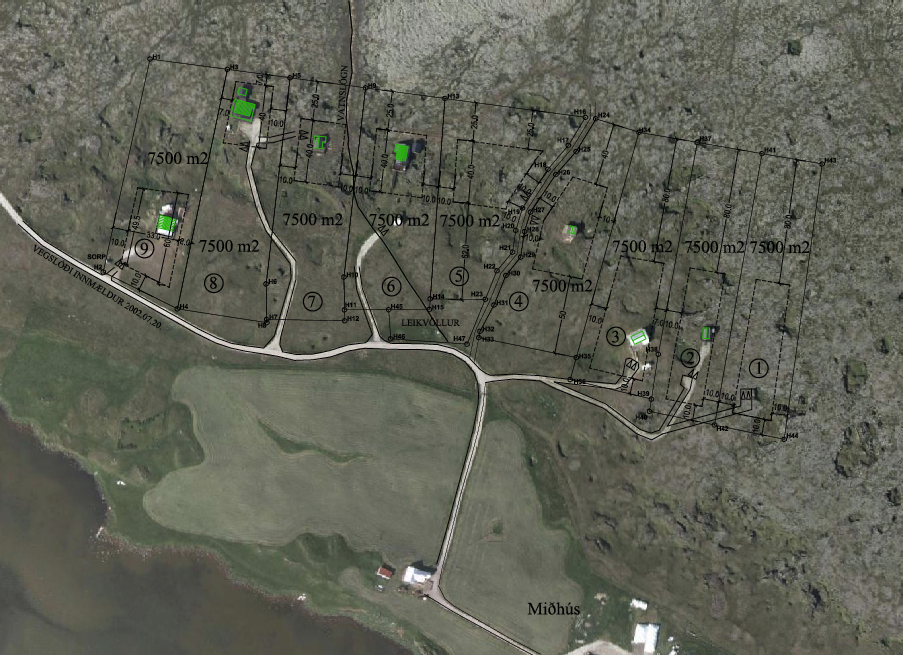 Auglýsing um nýtt deiliskipulag Hraunbala í landi Miðhúsa, Snæfellsbæ