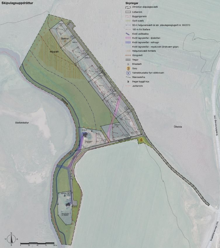 Nýtt deiliskipulag frístundabyggðar í landi Ölkeldu, Snæfellsbæ