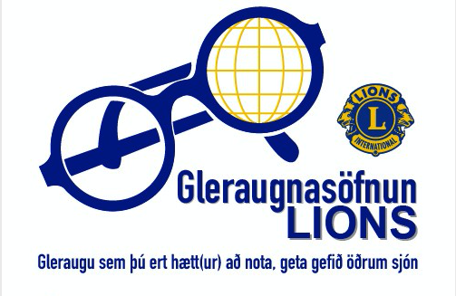 Gleraugnasöfnun Lions stendur yfir út október