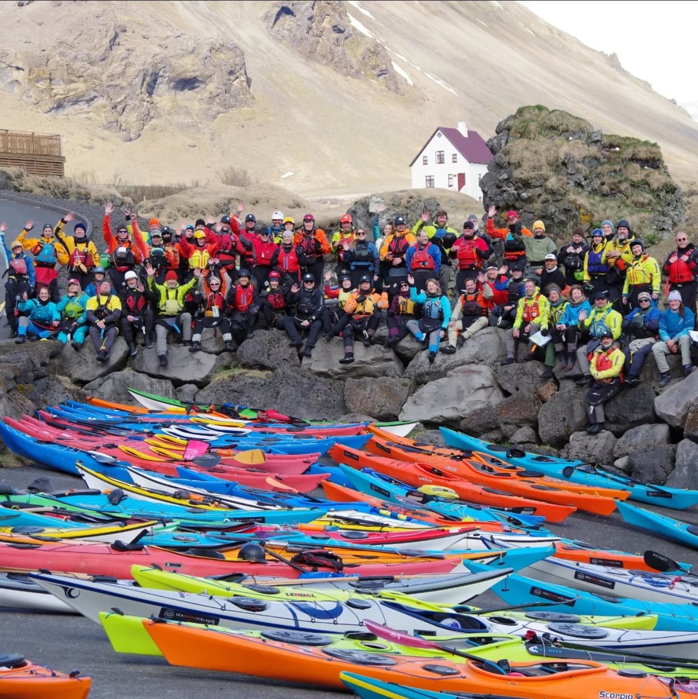 Sjókayak á Arnarstapa - námskeið og málþing