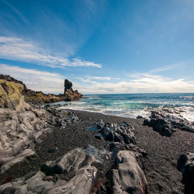 Náttúruperlan Djúpalónssandur.