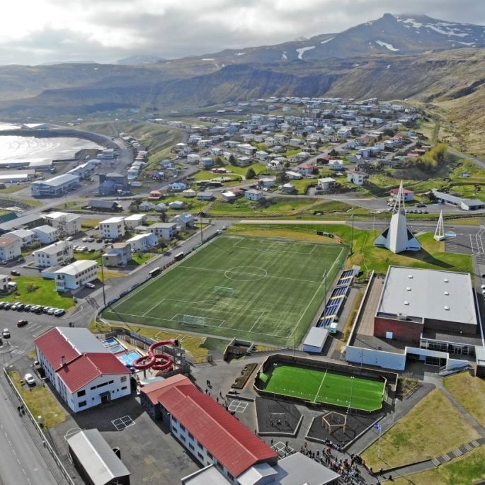 Íþróttasvæðið í Ólafsvík er til fyrirmyndar.