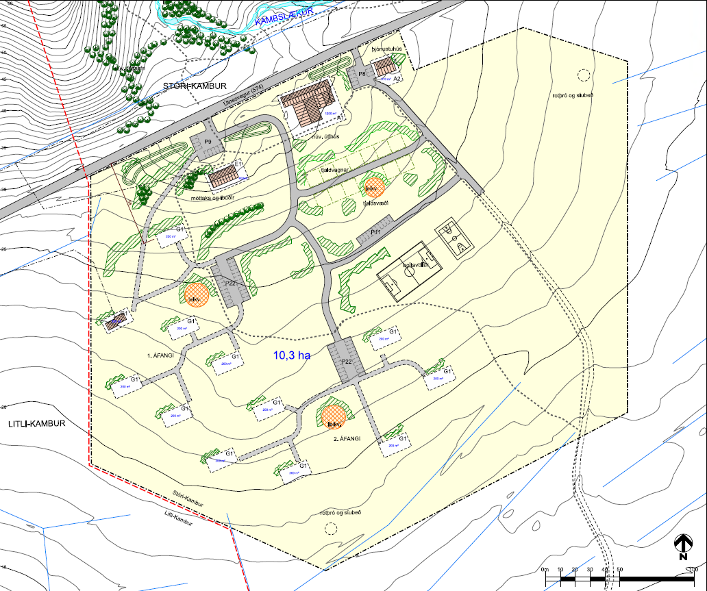 Deiliskipulag fyrir Stóra-Kamb í Breiðuvík