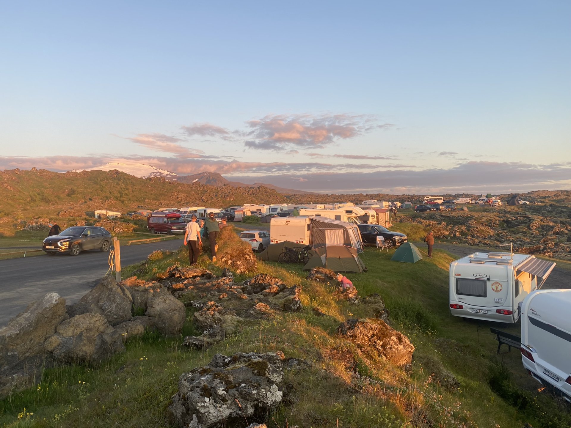 Góð aðsókn á tjaldsvæði Snæfellsbæjar sumarið 2024